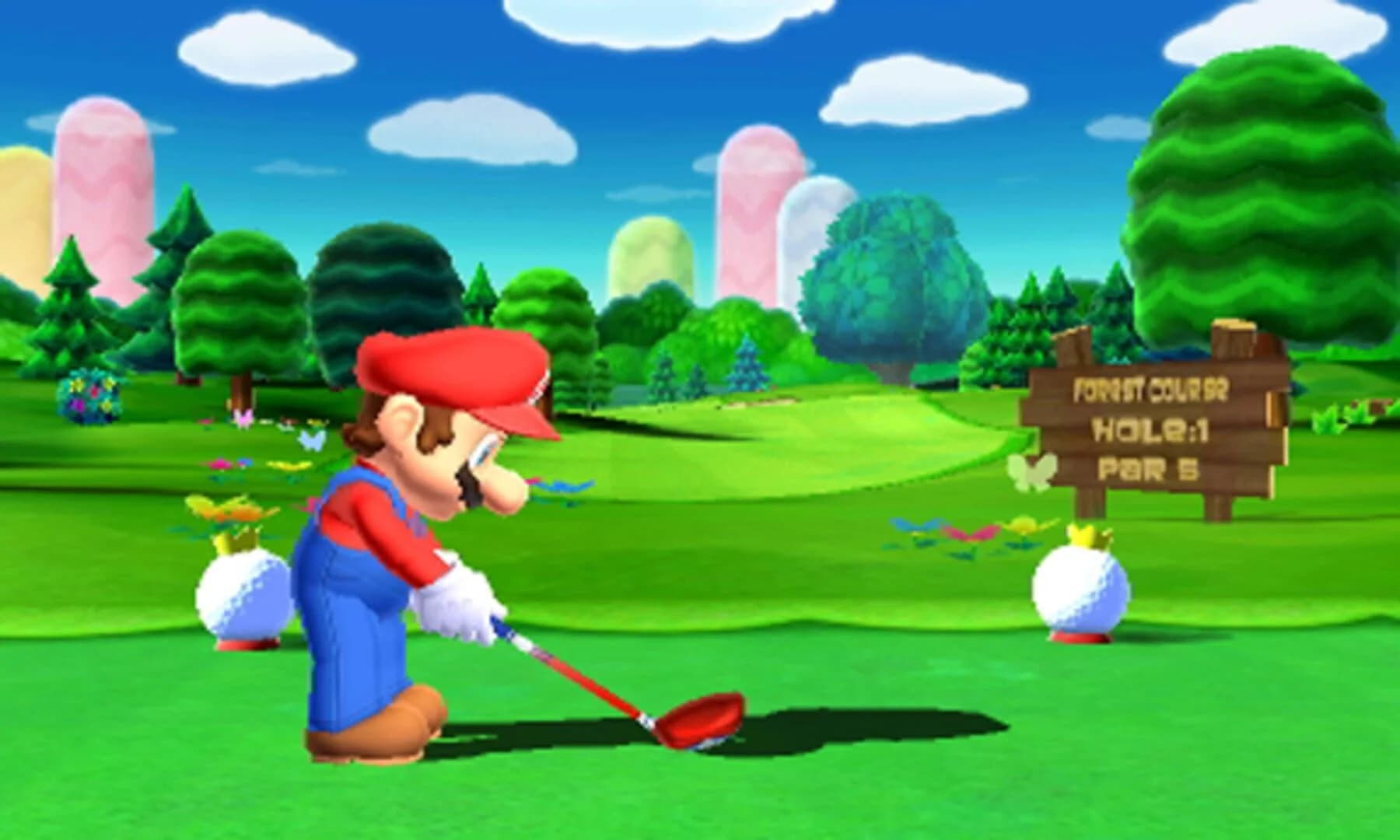 Mario Golf: World Tour screenshot 2