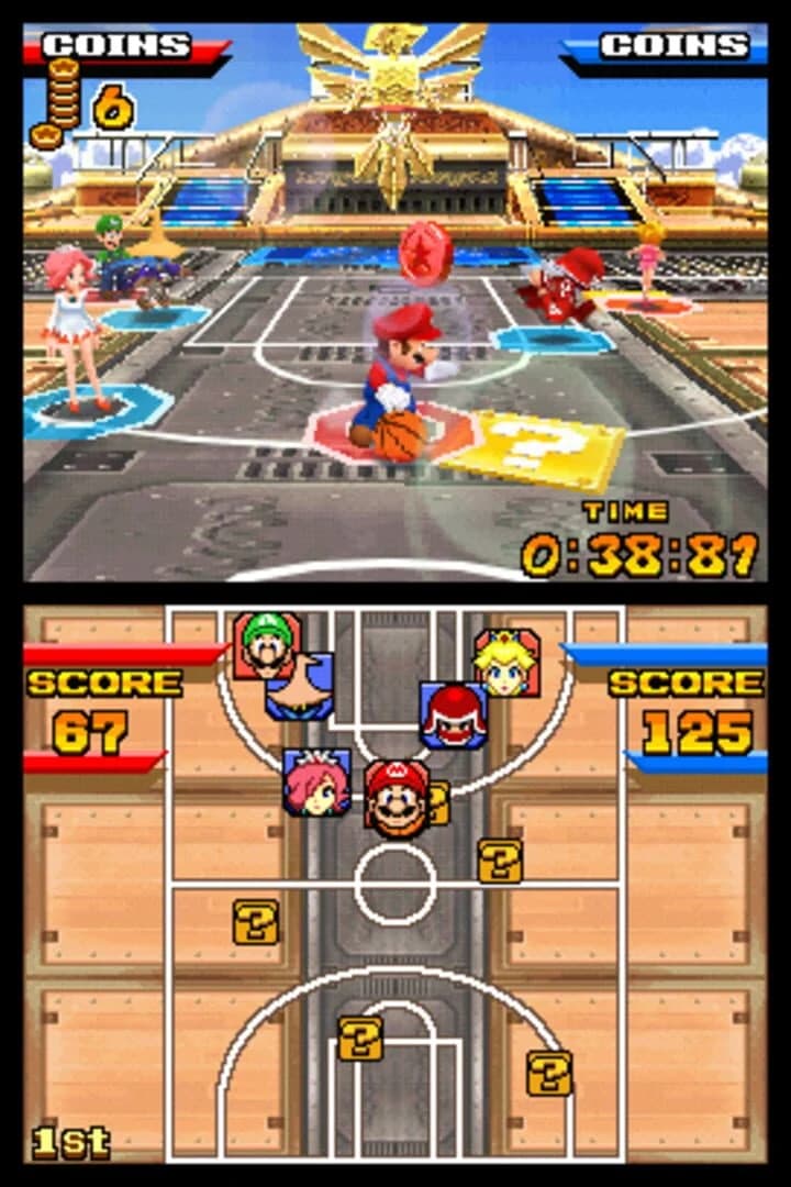Mario Hoops 3-on-3 screenshot 2