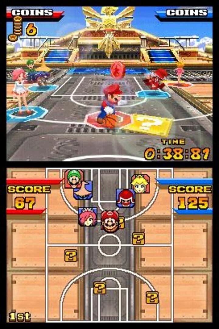 Mario Hoops 3-on-3 screenshot 1