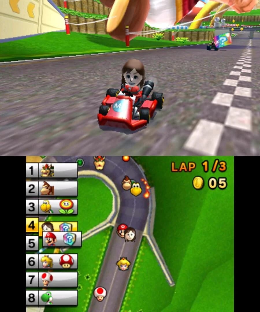 Mario Kart 7 screenshot 1