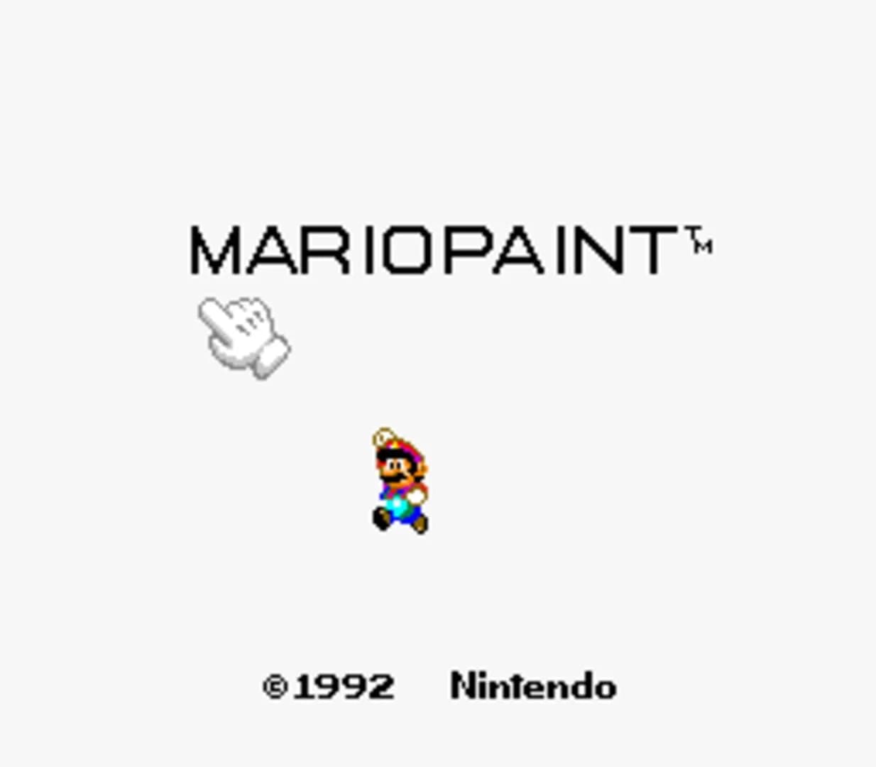 Mario Paint screenshot 2