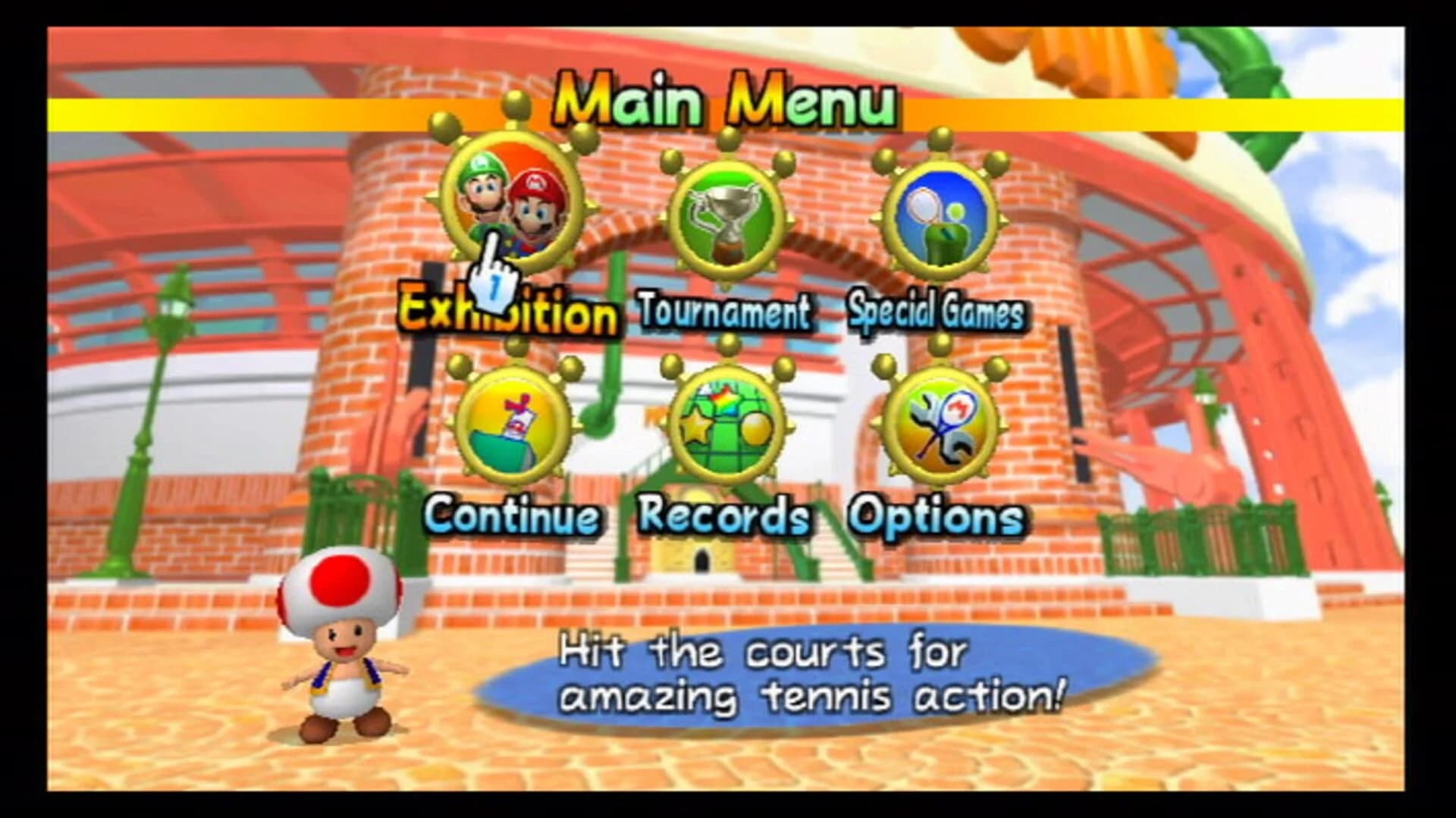 Mario Power Tennis screenshot 3
