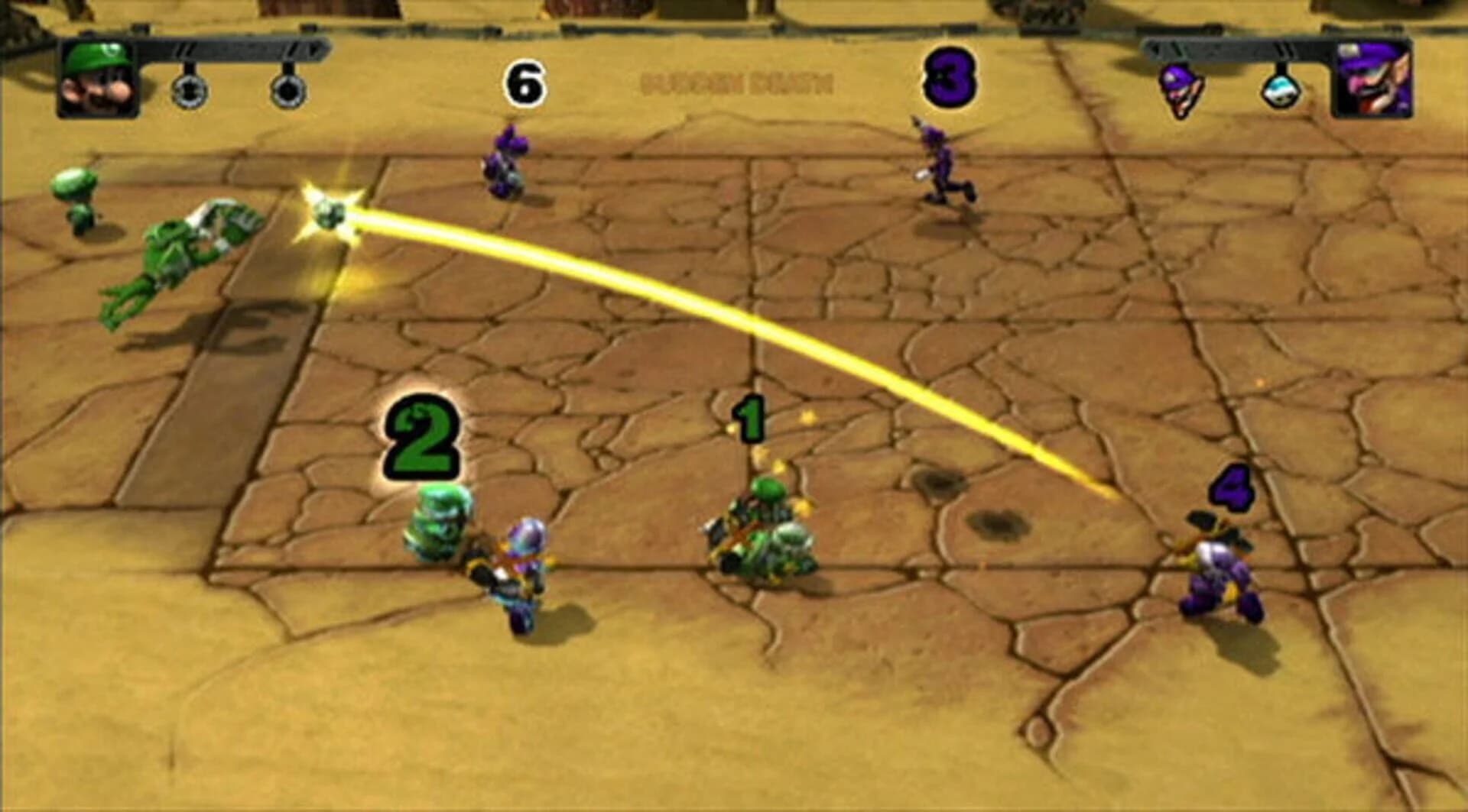 Mario Strikers Charged screenshot 2