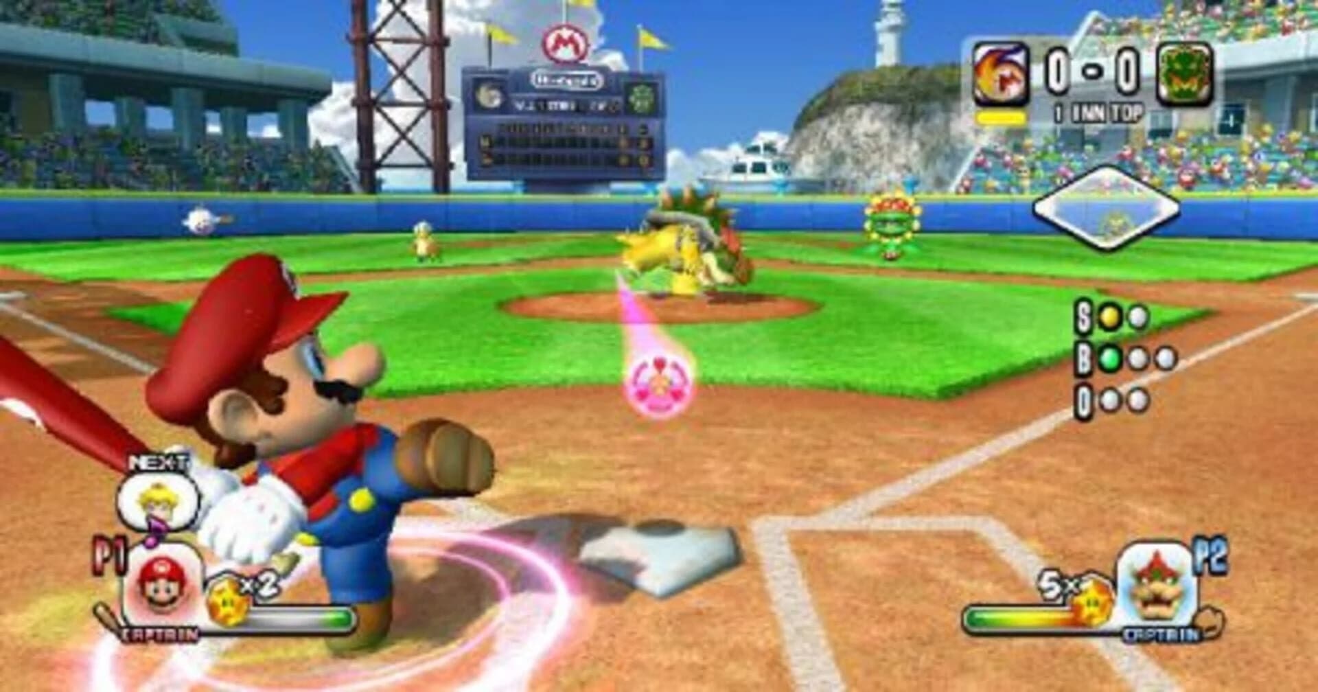 Mario Super Sluggers screenshot 1