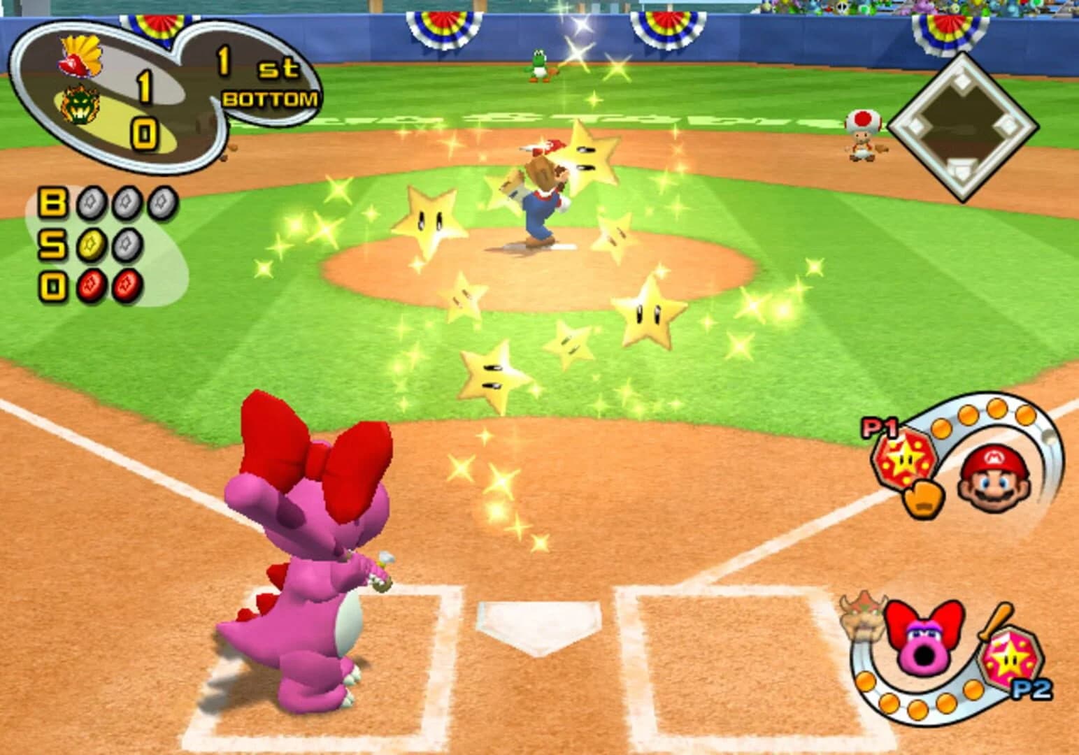 Mario Superstar Baseball screenshot 2