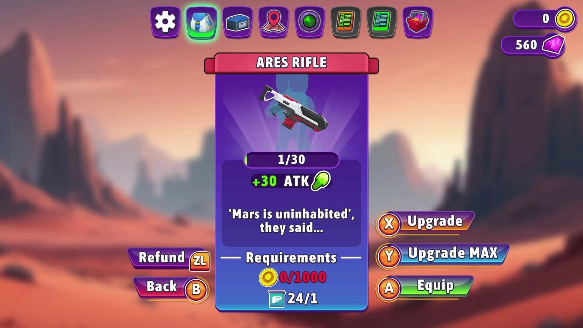 Mars Survivor: Red Rifle screenshot 16