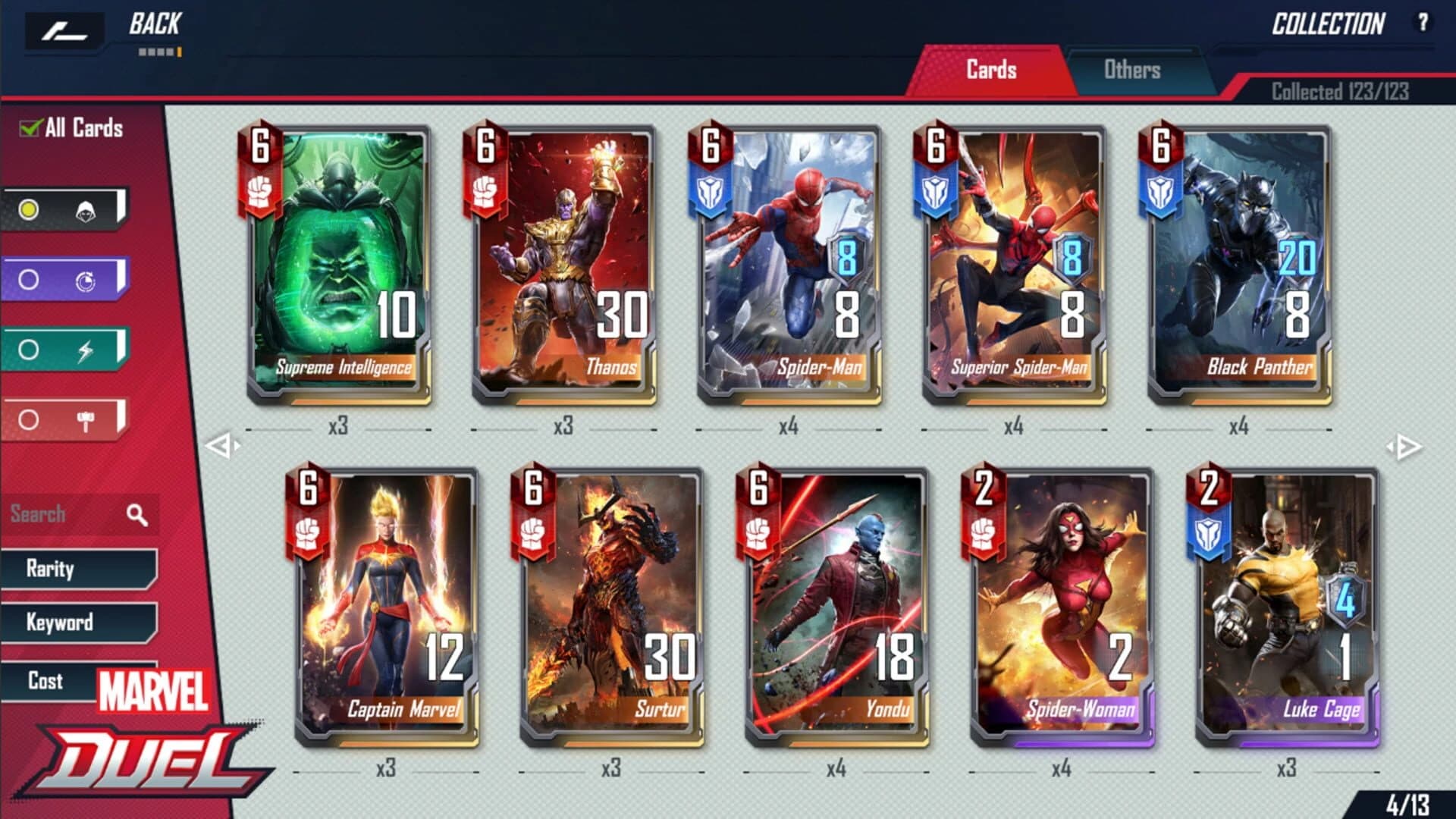 Marvel Duel screenshot 1