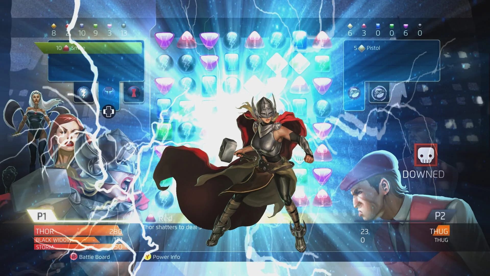 Marvel Puzzle Quest: Dark Reign screenshot 2