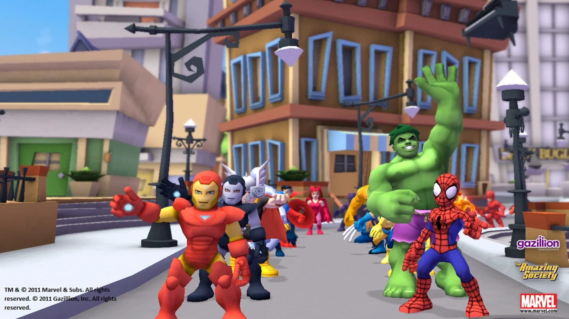 Marvel Super Hero Squad Online screenshot 2