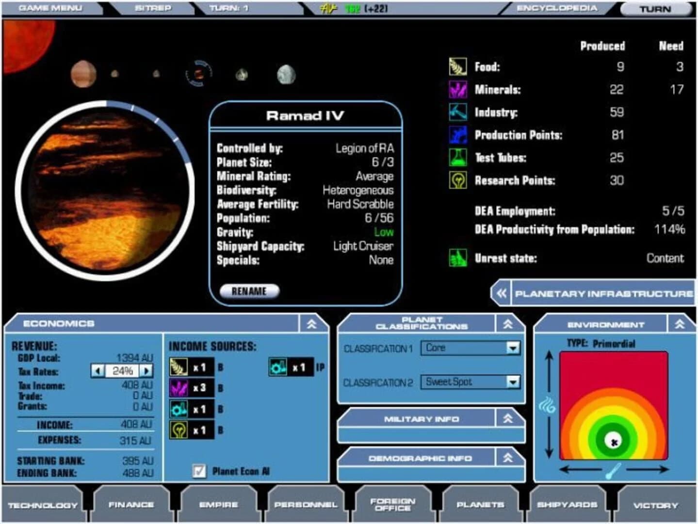 Master of Orion III screenshot 1