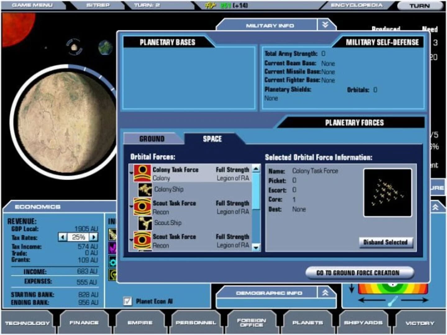 Master of Orion III screenshot 3