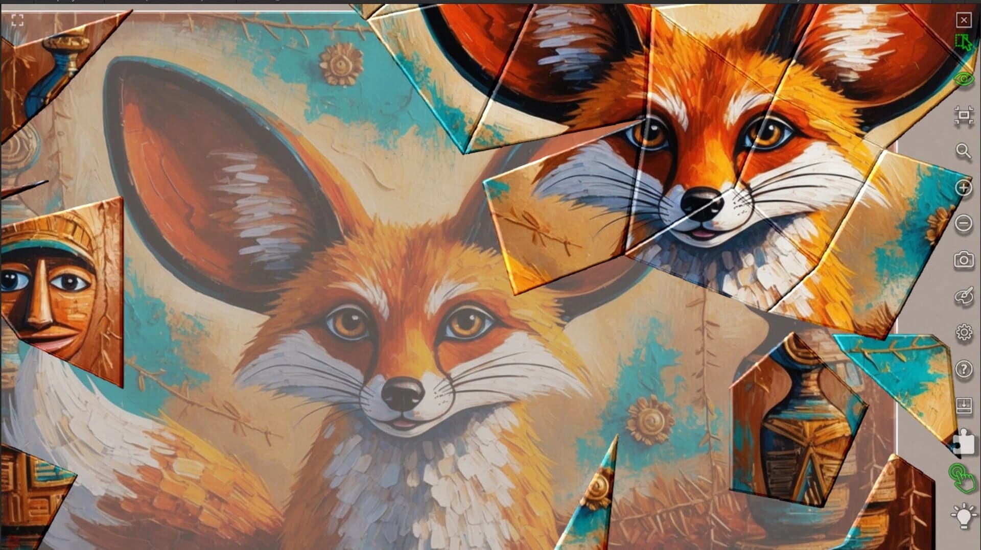 Master of Pieces Jigsaw Puzzle: Folk-Art screenshot 2
