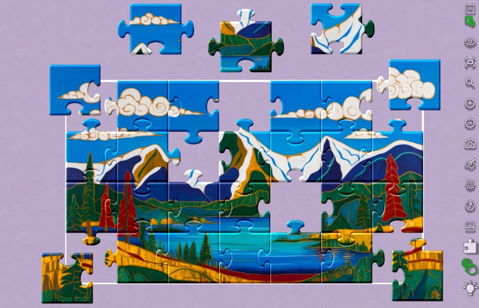 Master of Pieces Jigsaw Puzzle: Folk-Art screenshot 3