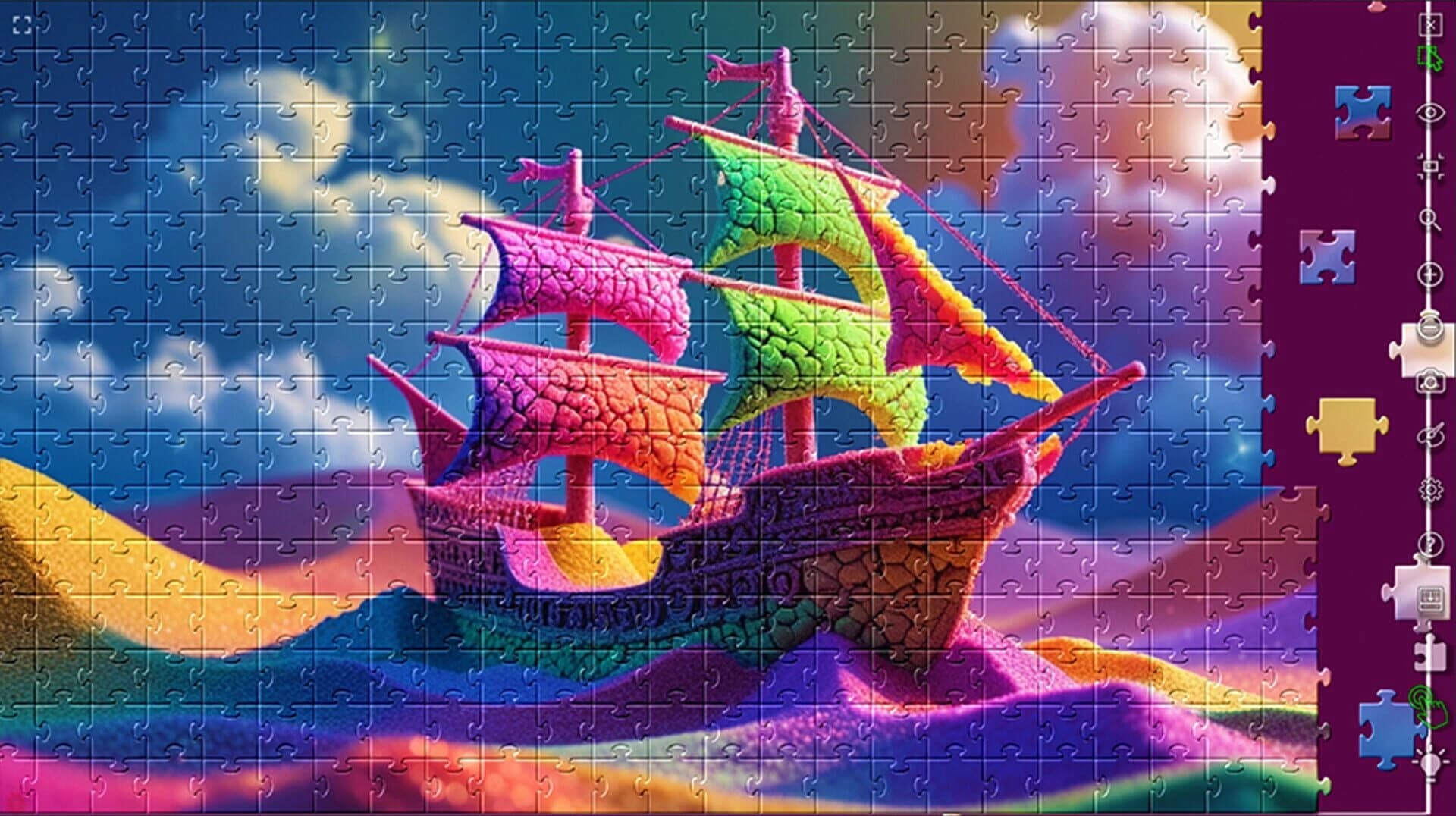Master of Pieces Jigsaw Puzzle: Sand Art screenshot 2