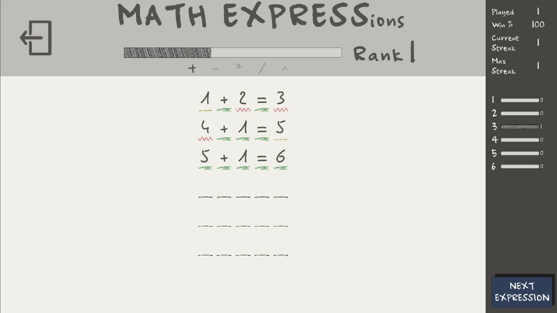 Math Expressions screenshot 1