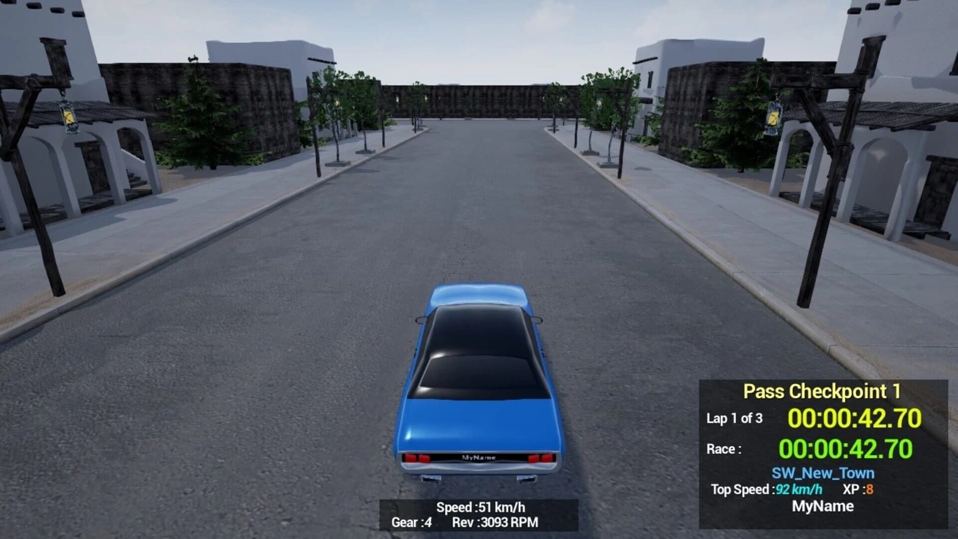 Maze Workout: Western Lost Solo Car Racer screenshot 3