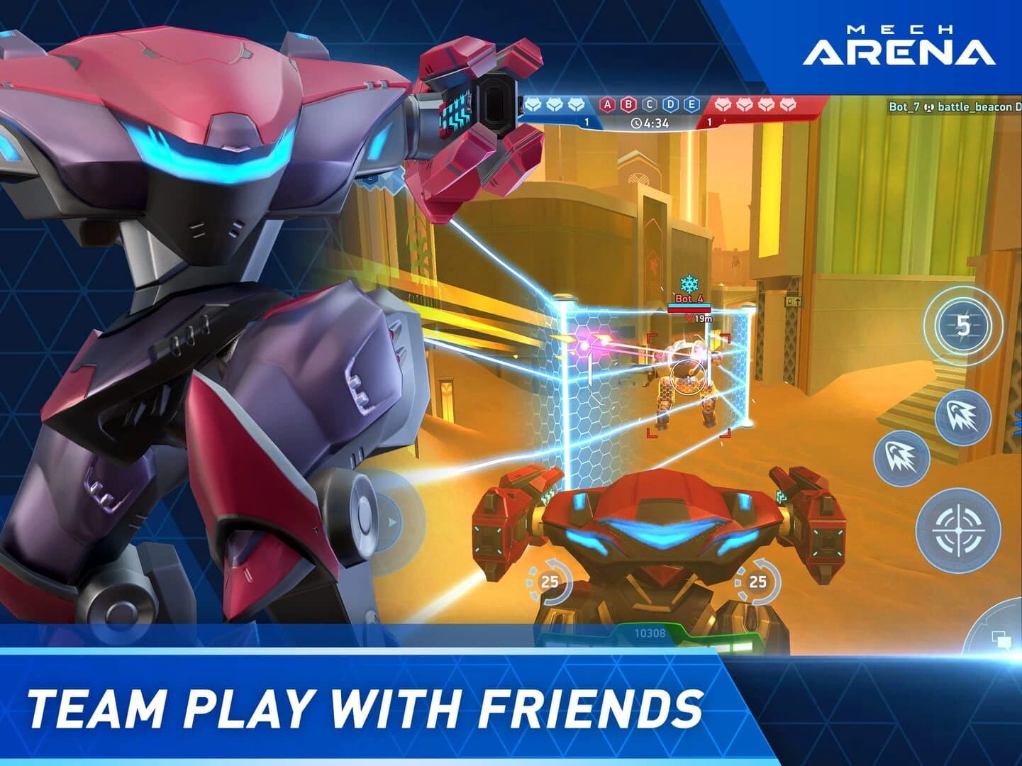 Mech Arena: Robot Showdown screenshot 2