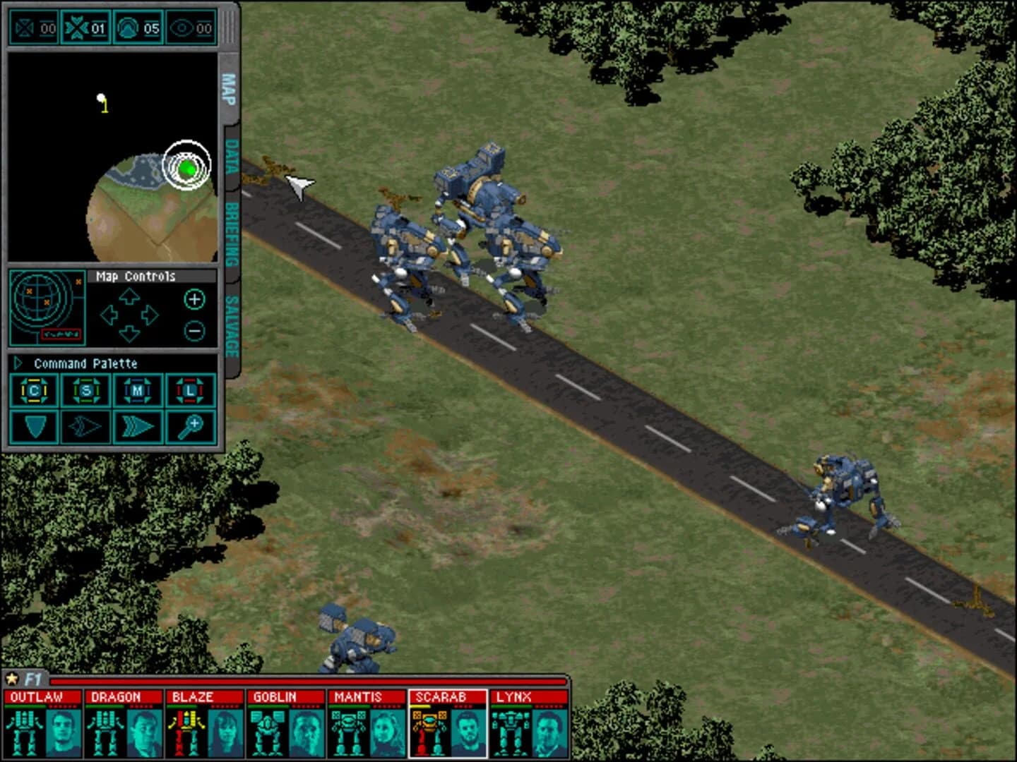 MechCommander screenshot 1