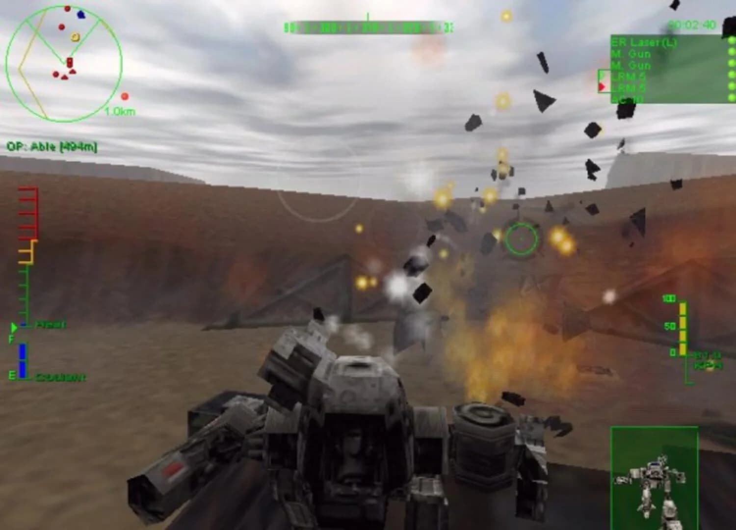 MechWarrior 3 screenshot 2
