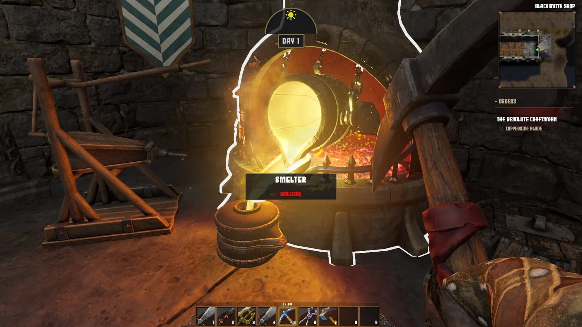 Medieval Crafter: Blacksmith screenshot 1
