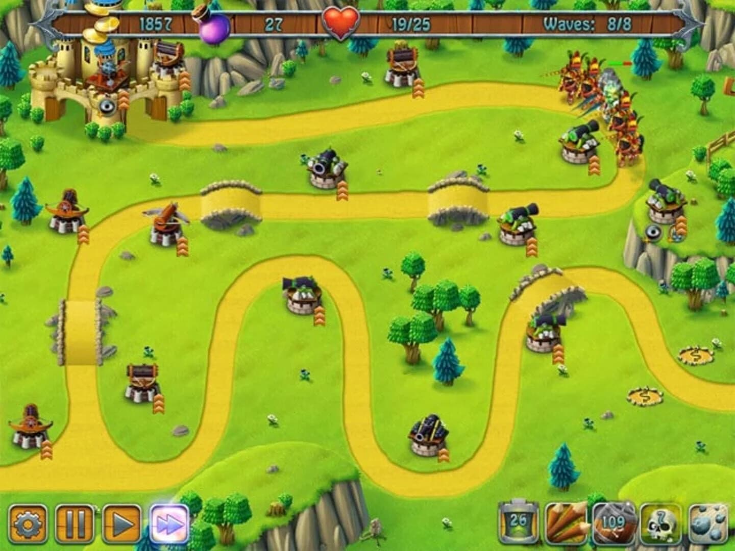 Medieval Defenders screenshot 1