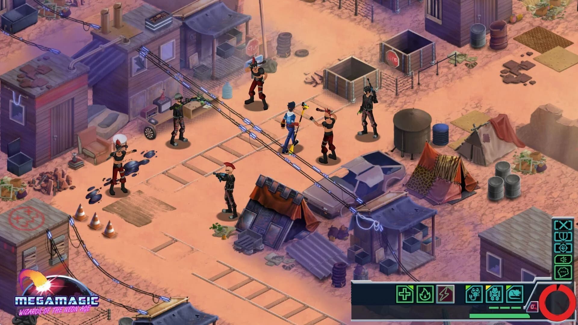 Megamagic: Wizards of the Neon Age screenshot 4