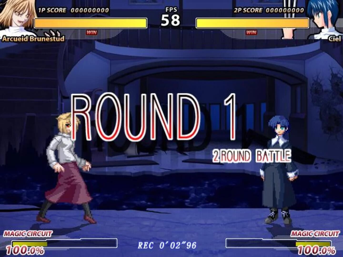Melty Blood screenshot 2