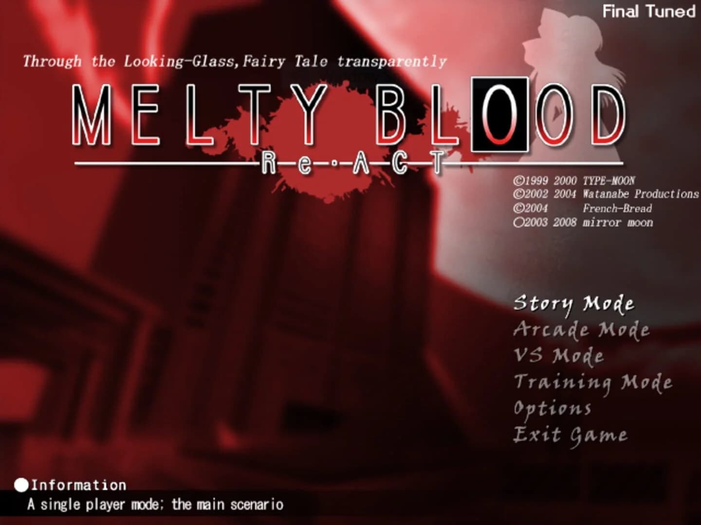 Melty Blood Re-Act screenshot 1