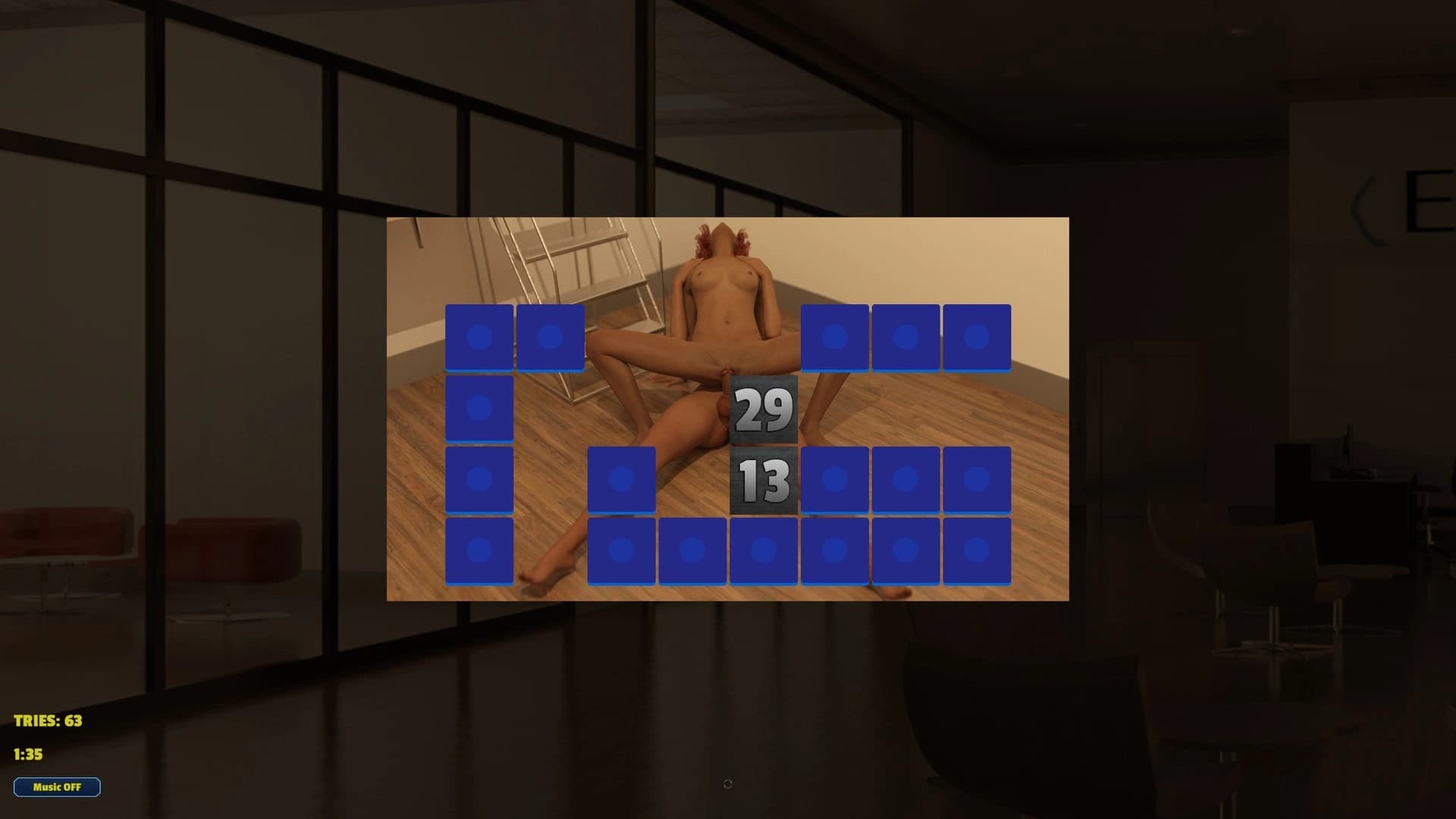 Memory Puzzle: Futanari Boss screenshot 4