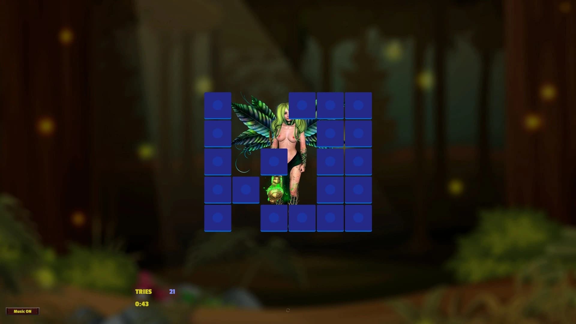 Memory Puzzle: Sexy Fairies screenshot 3