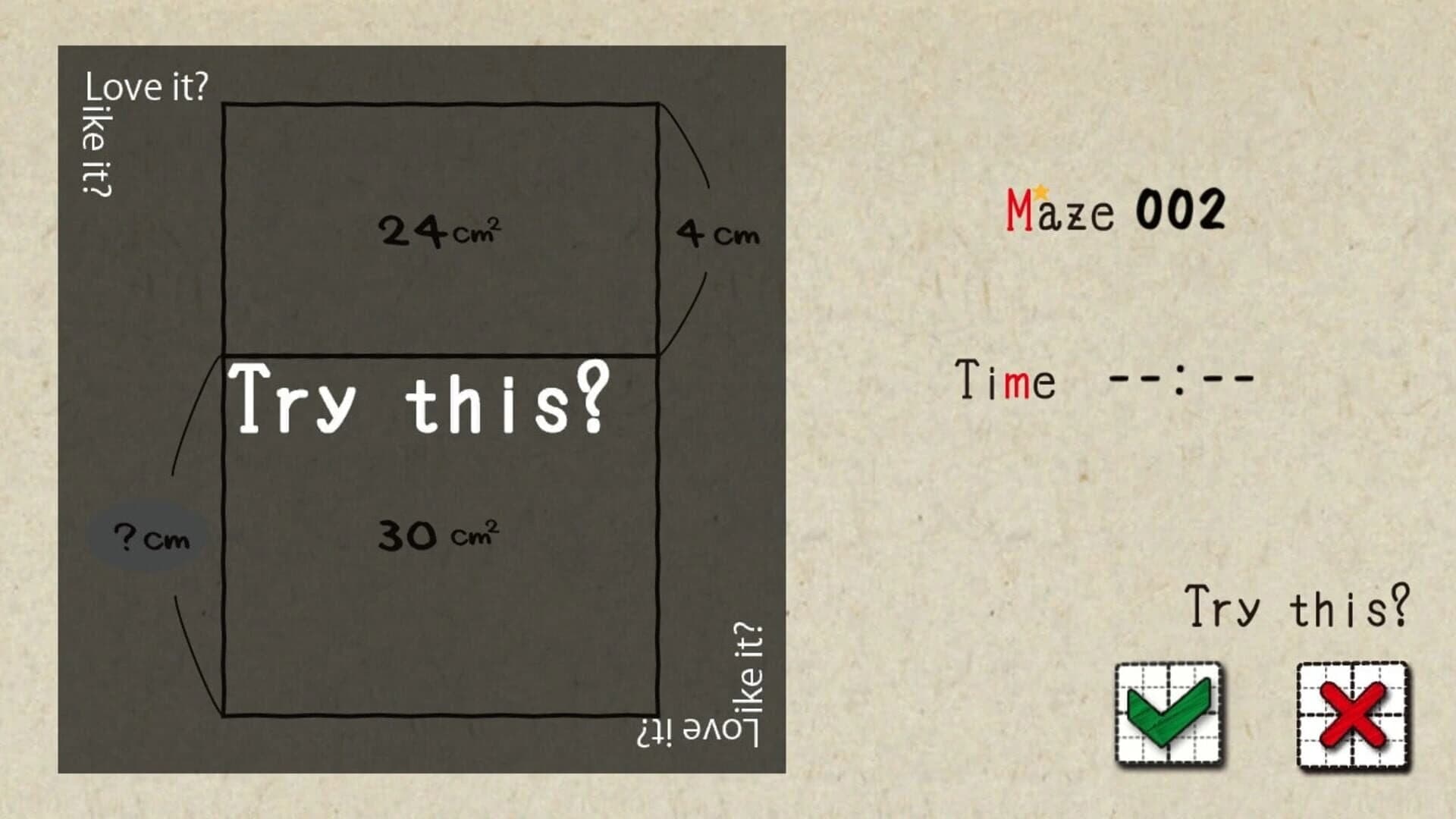 Menseki: Area Maze puzzles screenshot 1