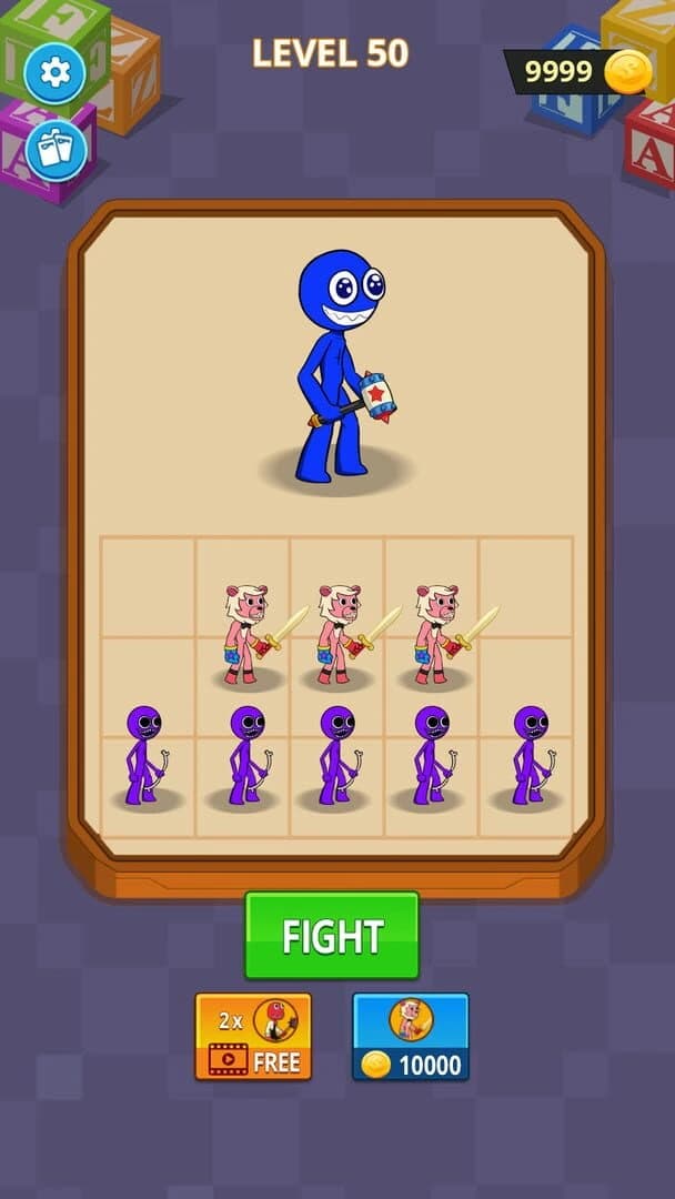 Merge Rainbow Friend screenshot 4