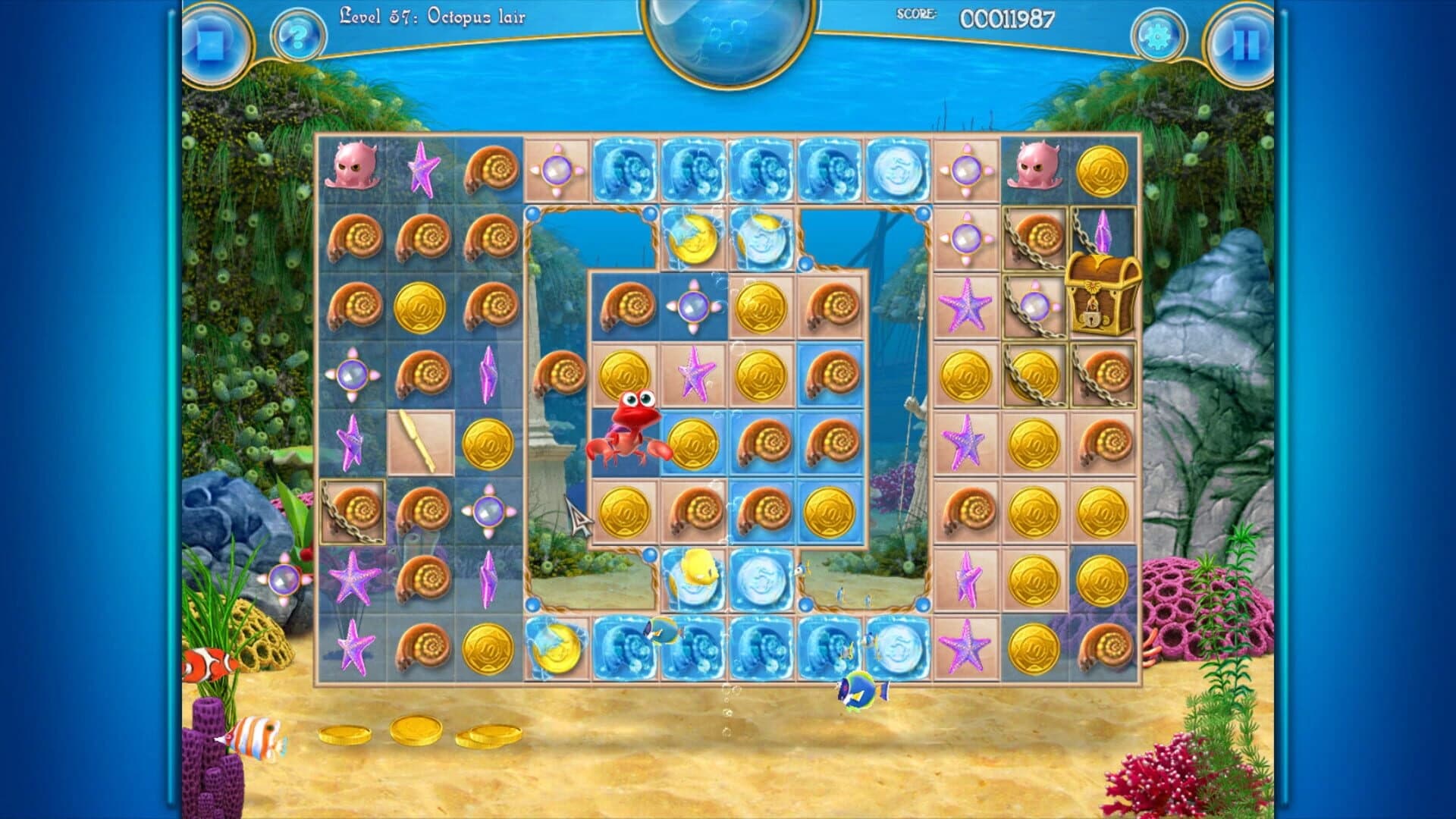 Mermaid Adventures: The Frozen Time screenshot 1