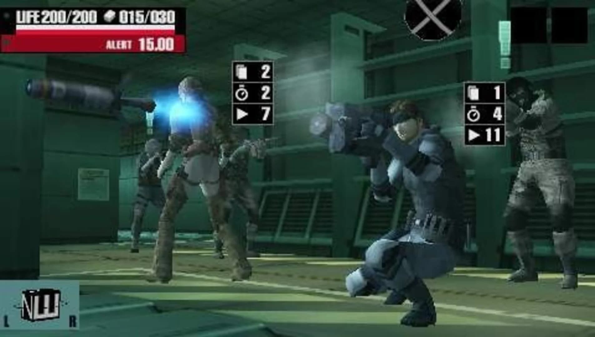 Metal Gear Acid screenshot 1