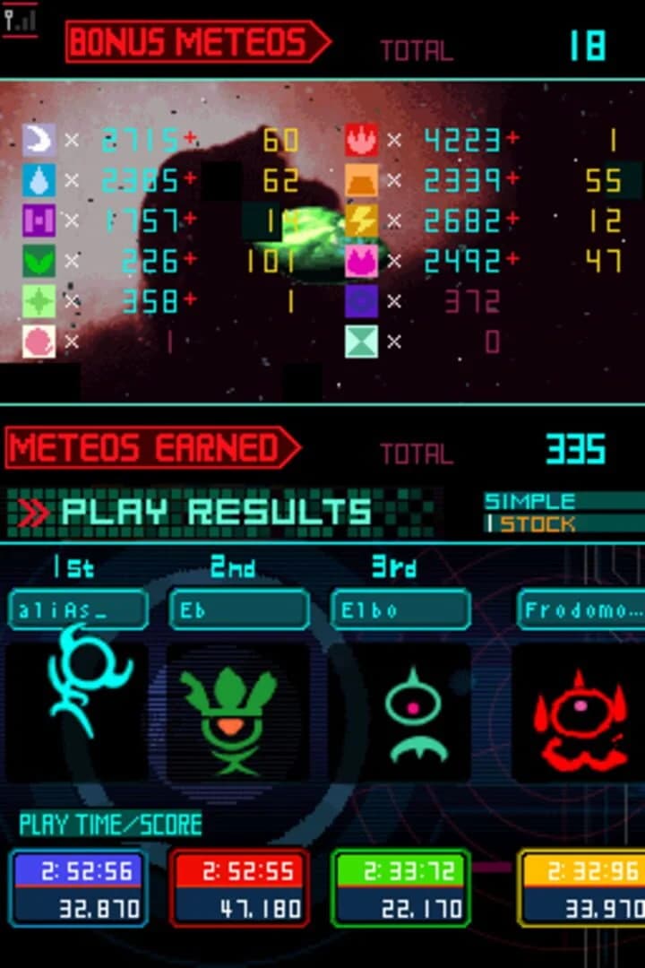 Meteos screenshot 5