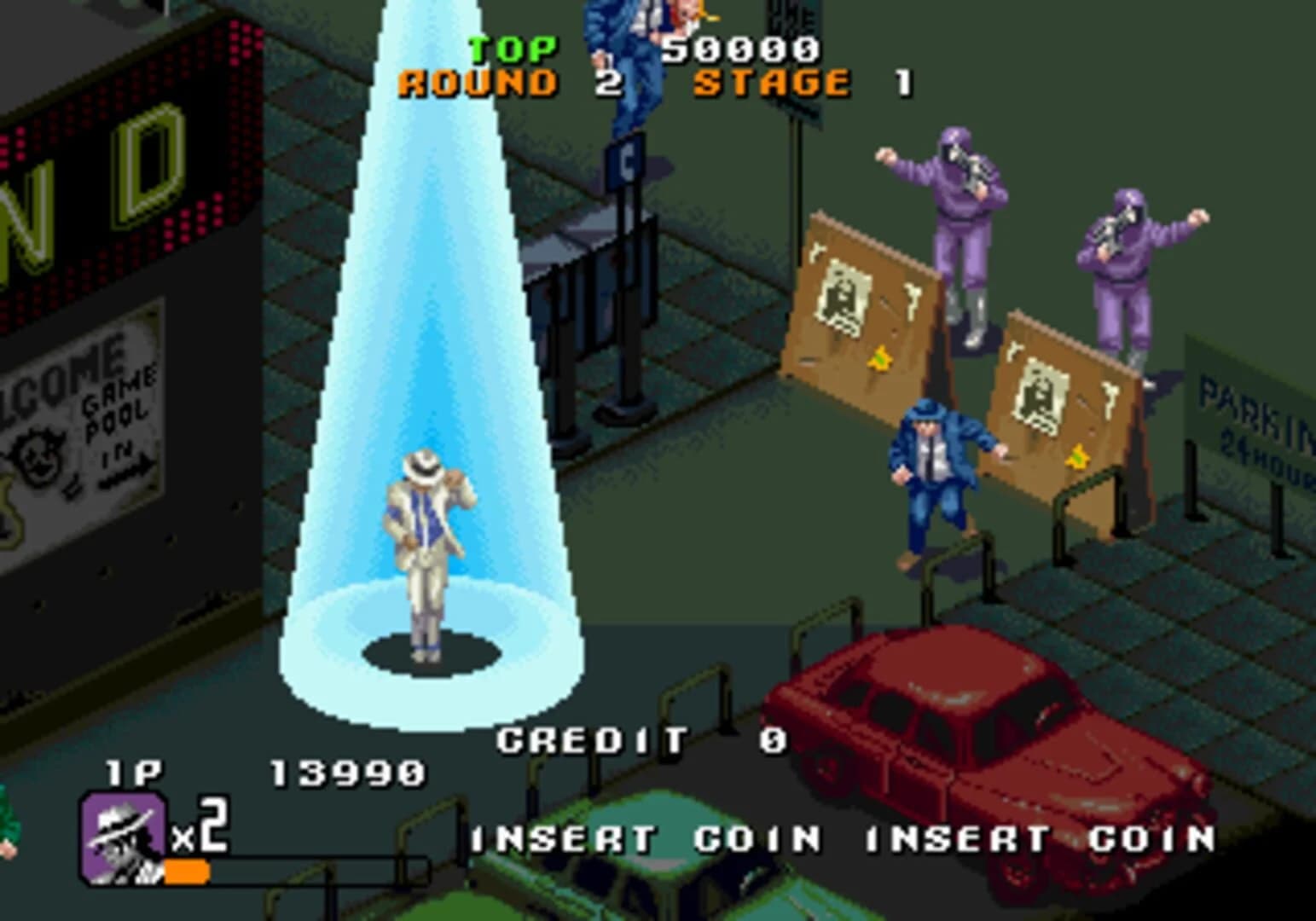 Michael Jackson's Moonwalker screenshot 1