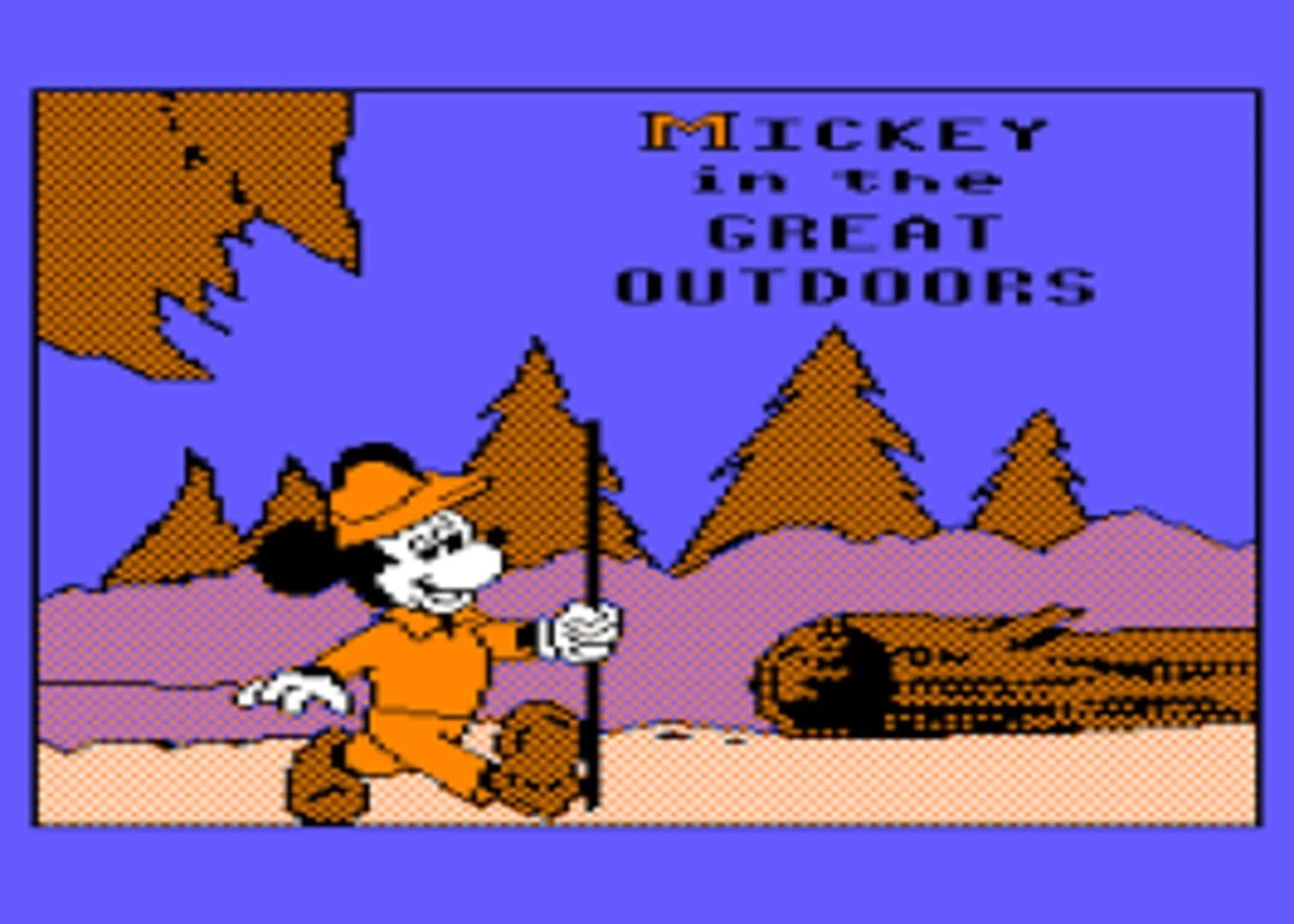 Mickey in the Great Outdoors screenshot 1
