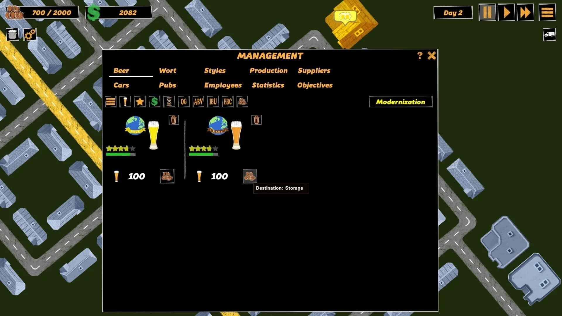 Microbrewery Tycoon screenshot 1