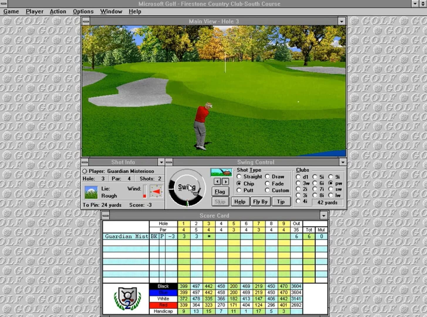 Microsoft Golf 2.0 screenshot 4