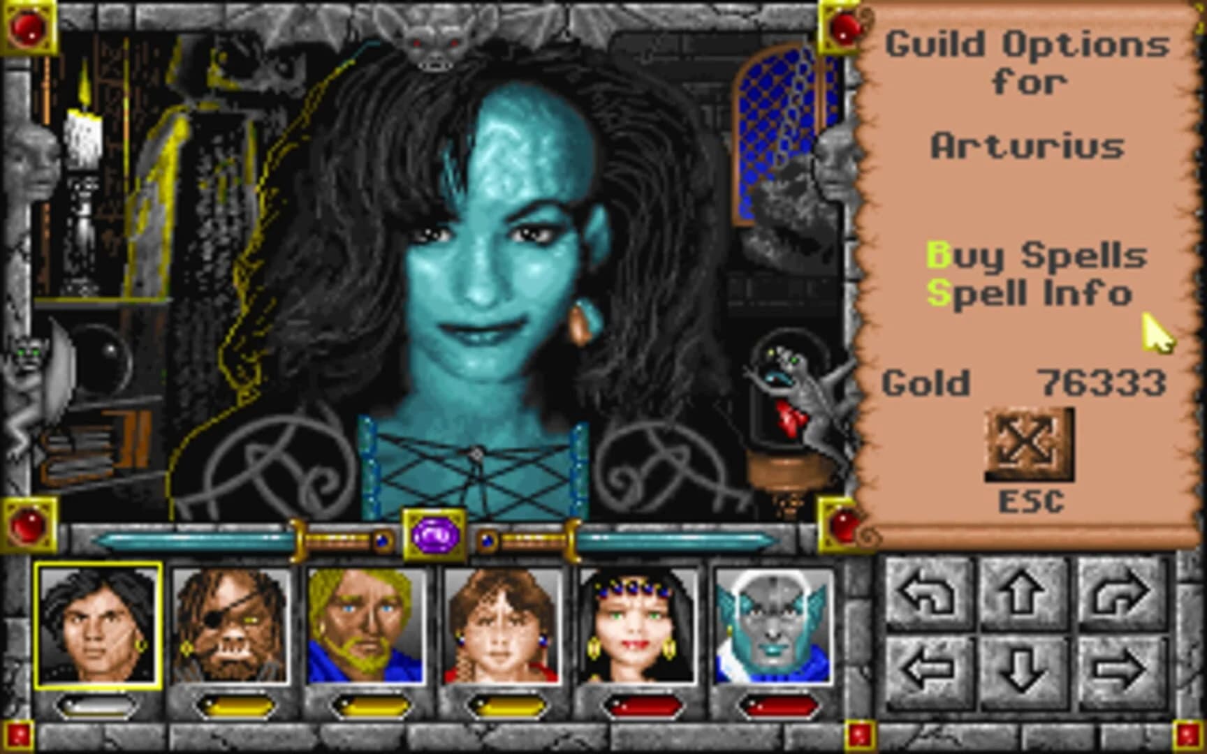 Might and Magic IV: Clouds of Xeen screenshot 1