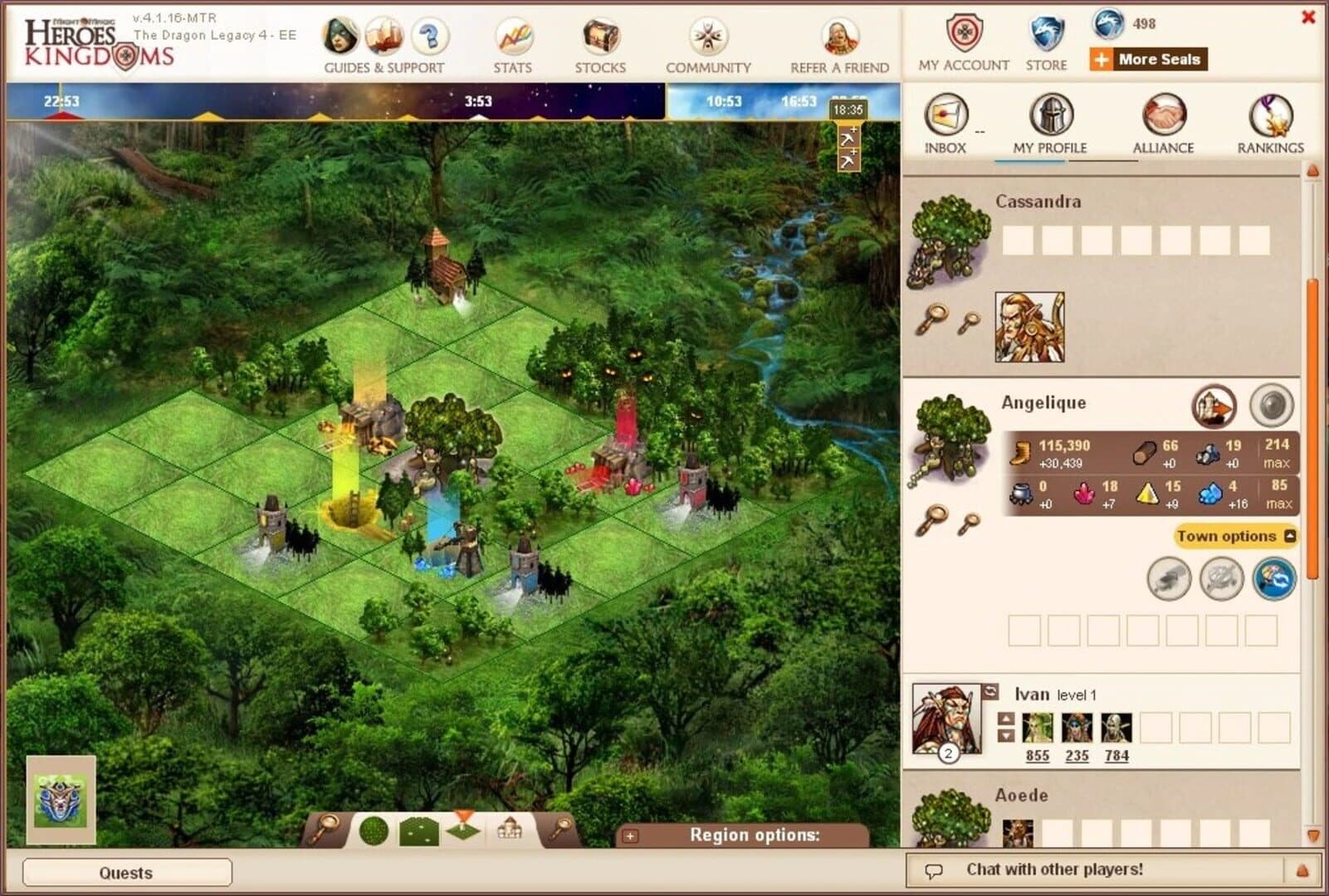 Might & Magic: Heroes Kingdoms screenshot 2