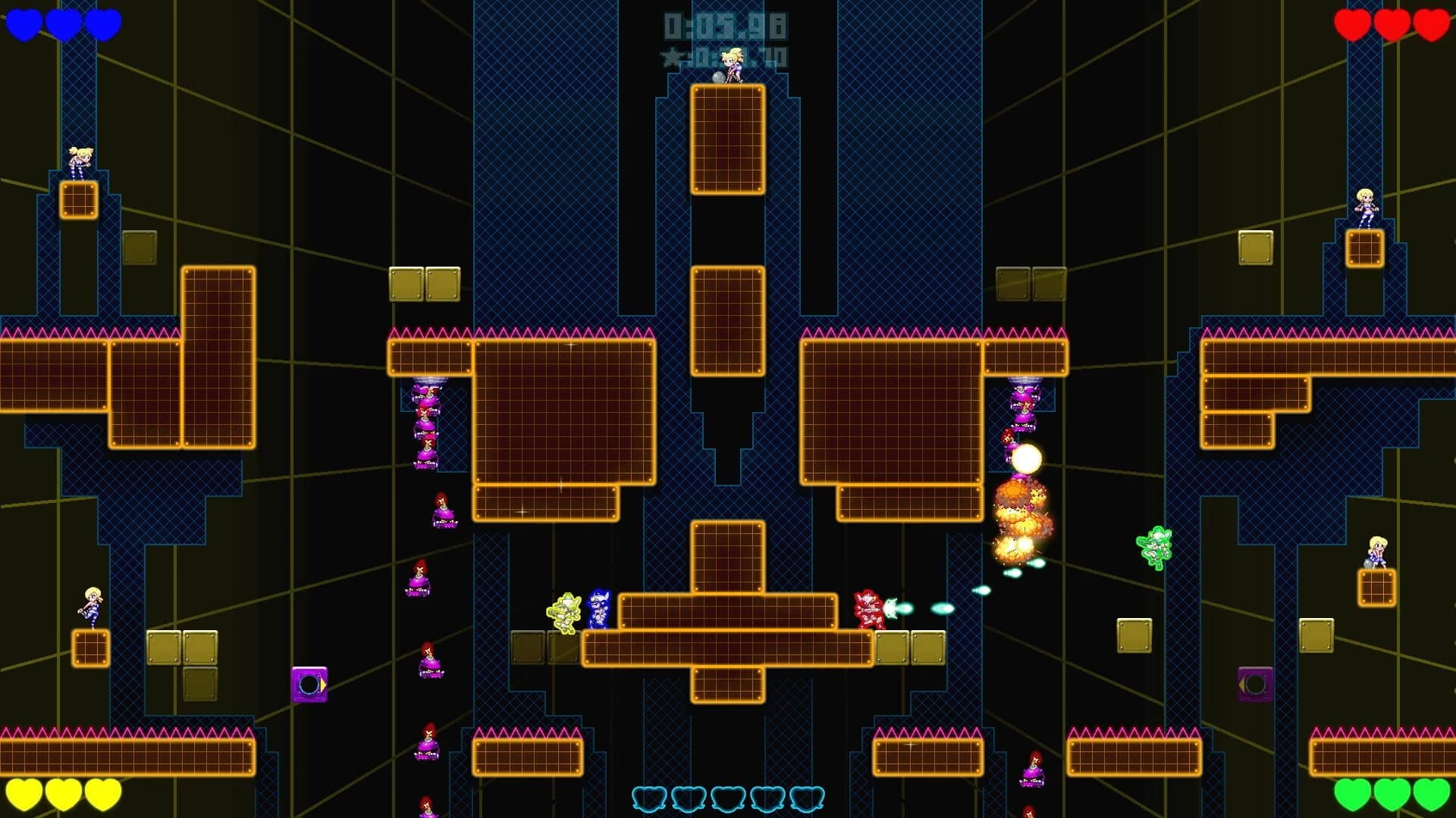 Mighty Switch Force! Academy screenshot 4