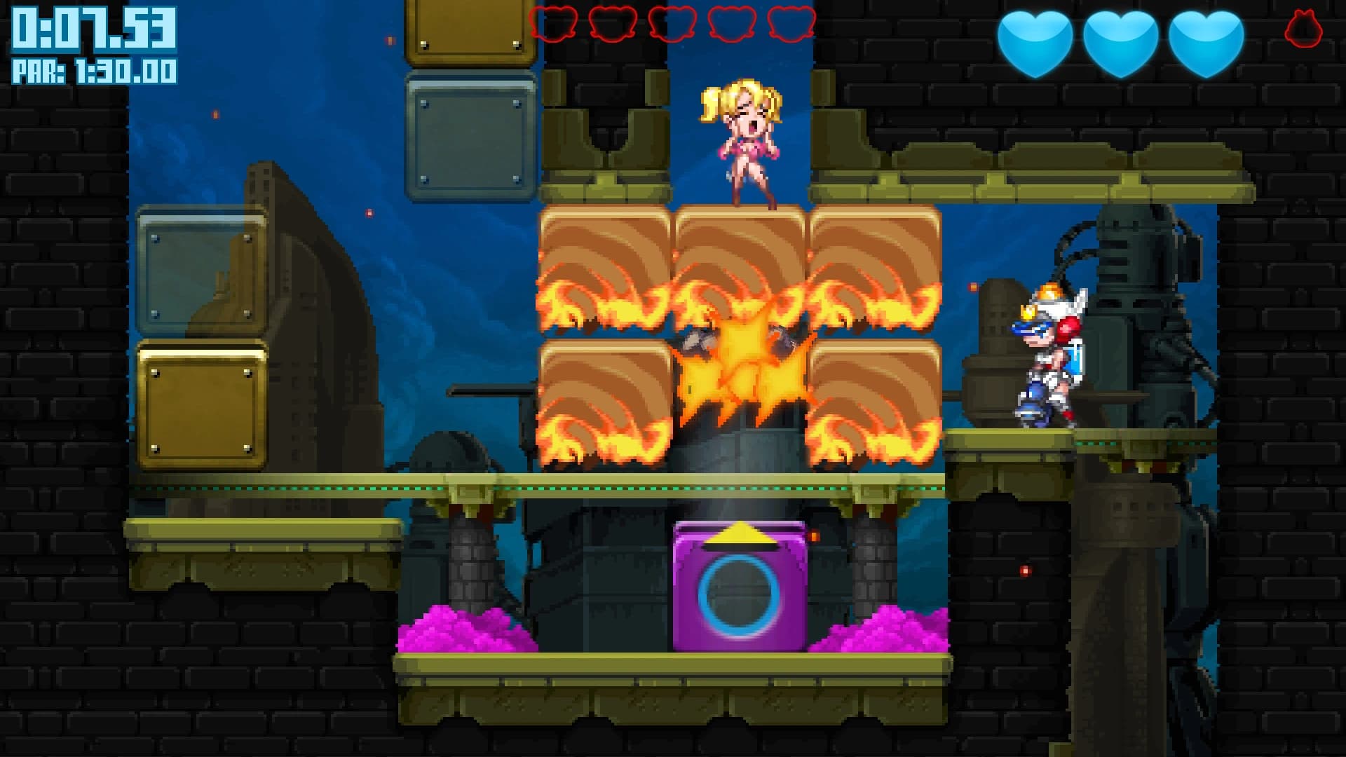 Mighty Switch Force! Collection screenshot 5