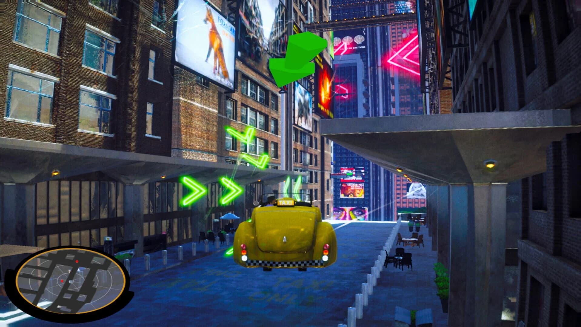 Mile High Taxi: Race Mode screenshot 4