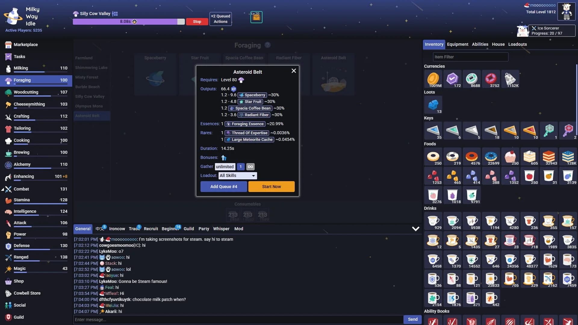 Milky Way Idle screenshot 1