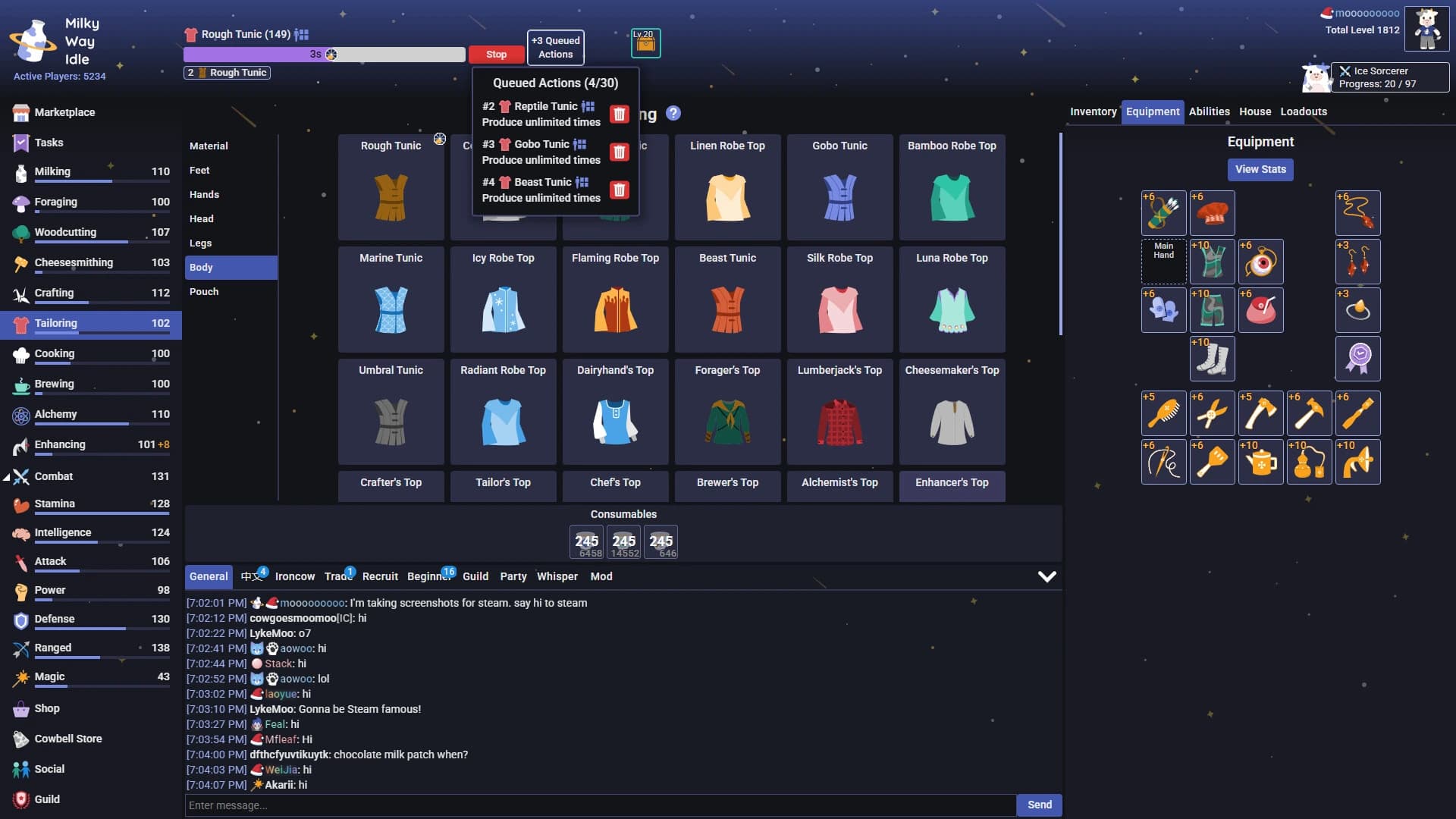 Milky Way Idle screenshot 4
