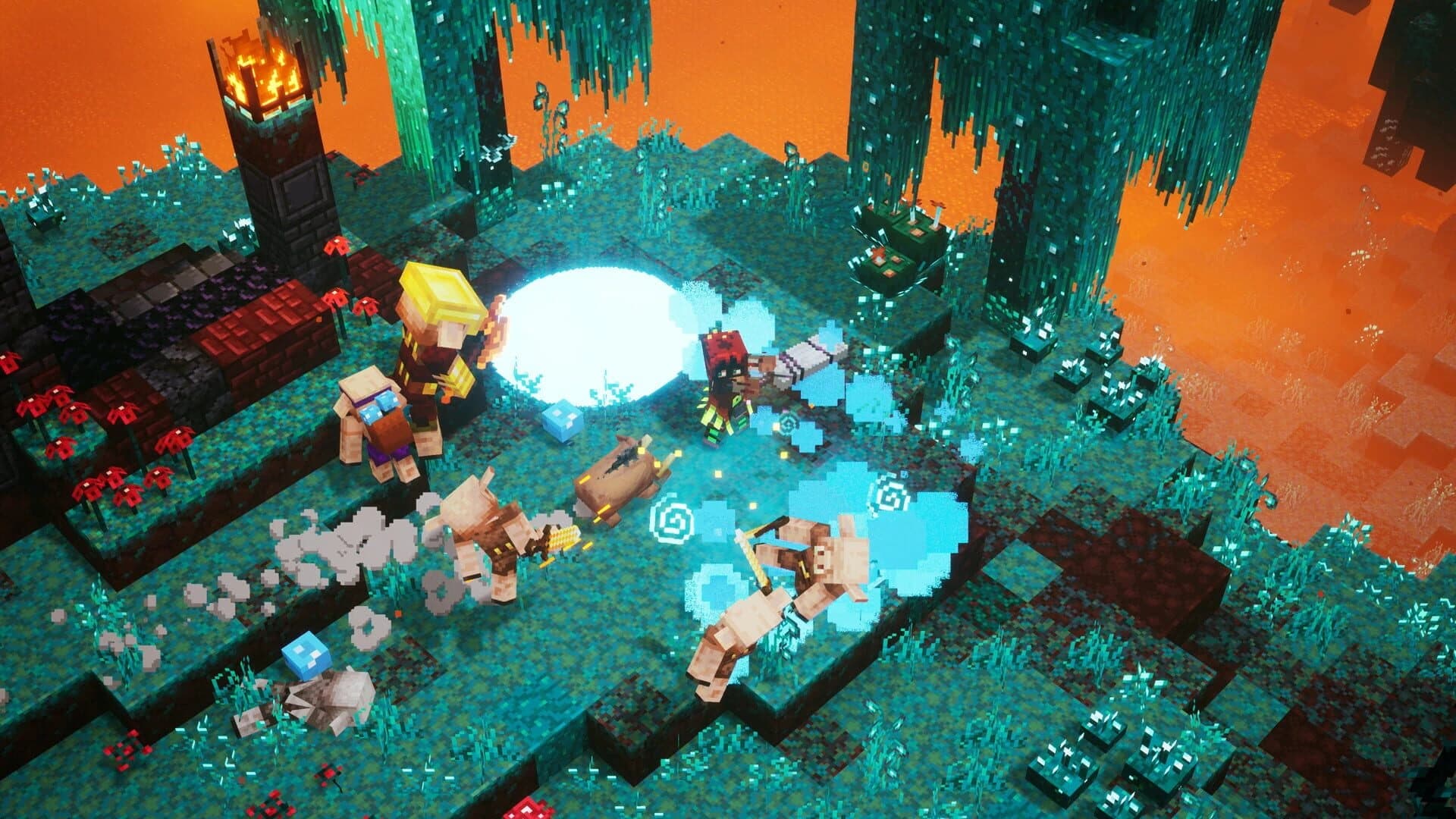 Minecraft Dungeons: Flames of the Nether screenshot 2