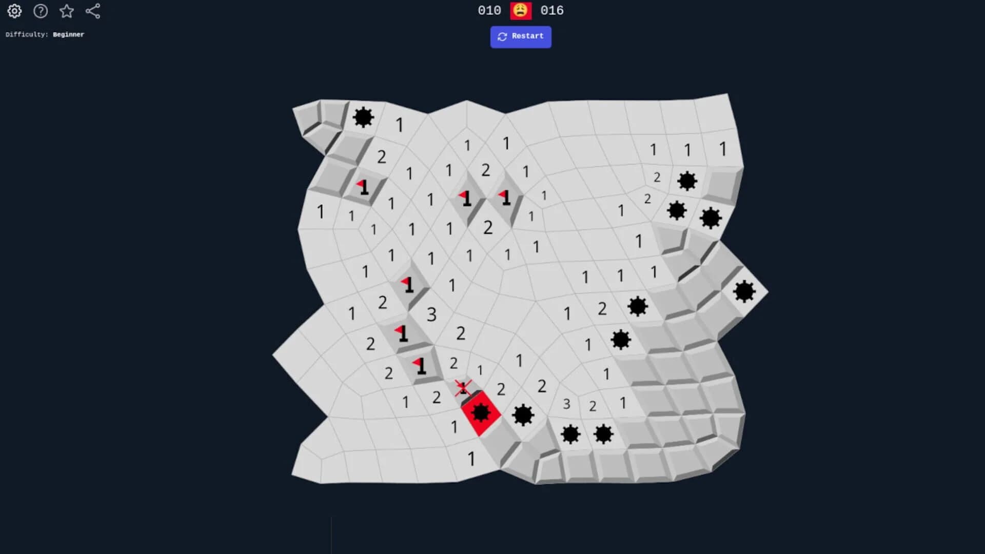 Minesweeper Twist screenshot 1