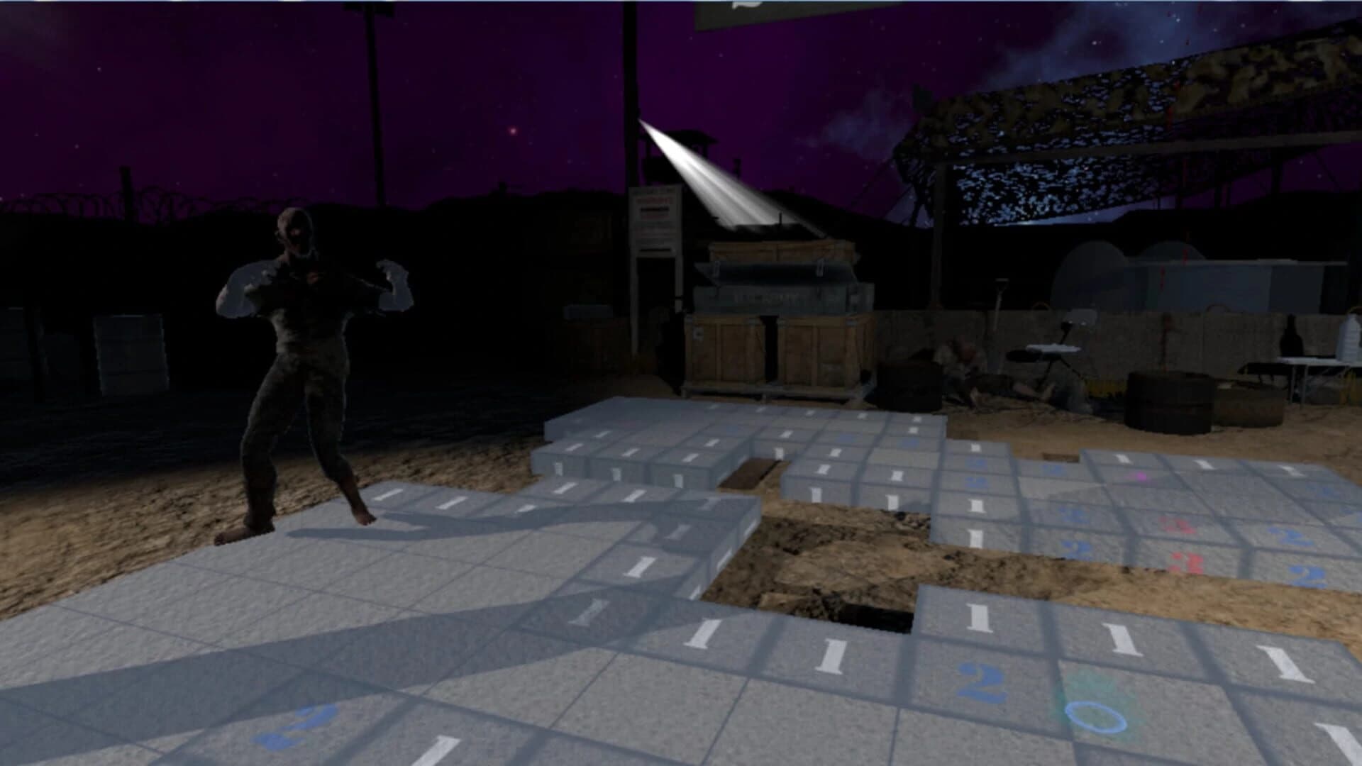 MineSweeper VR: Zombies screenshot 2