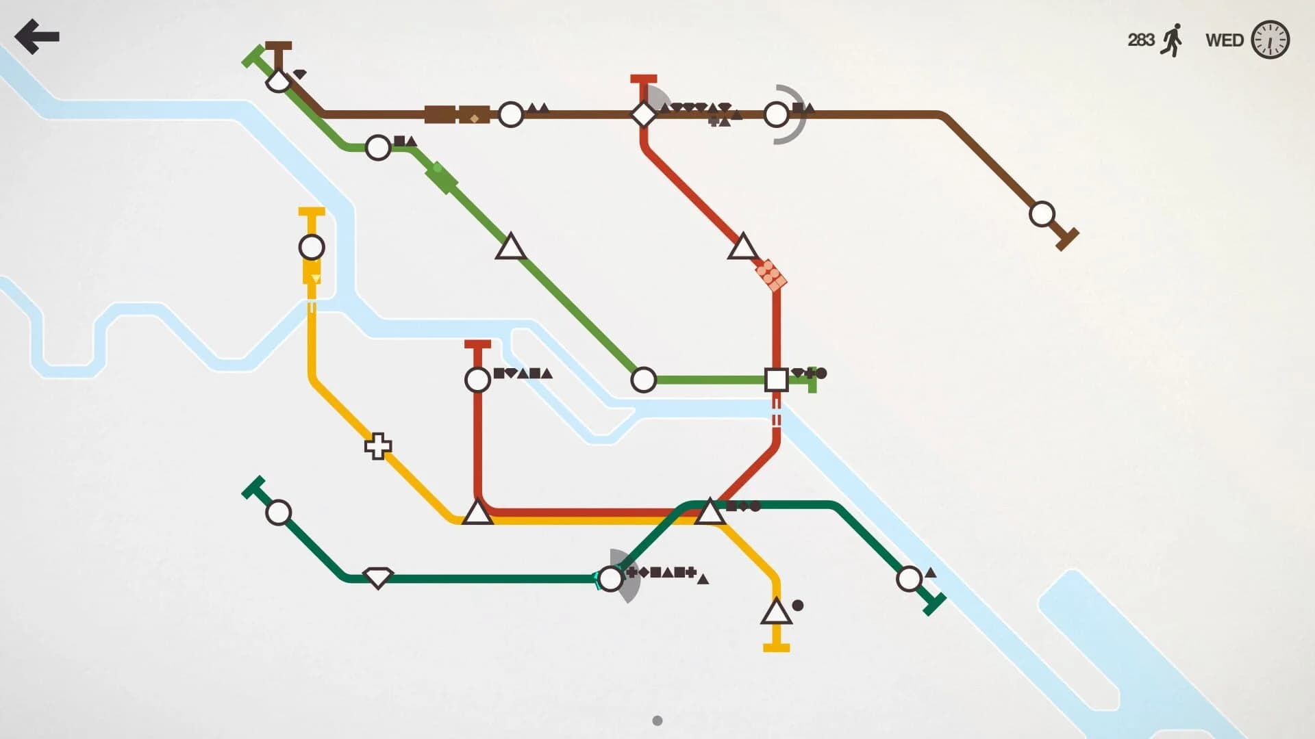 Mini Metro screenshot 3